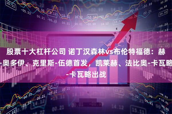 股票十大杠杆公司 诺丁汉森林vs布伦特福德：赫德森-奥多伊、克里斯-伍德首发，凯莱赫、法比奥-卡瓦略出战