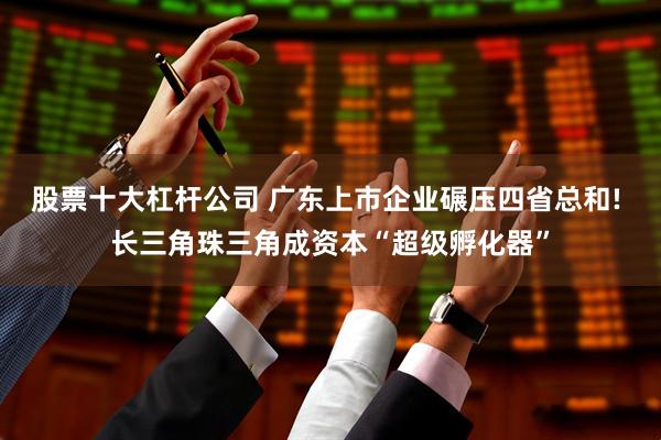 股票十大杠杆公司 广东上市企业碾压四省总和! 长三角珠三角成资本“超级孵化器”